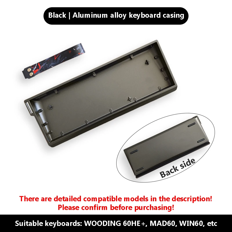 H60 Aluminum CNC Mechanical Keyboard Shell