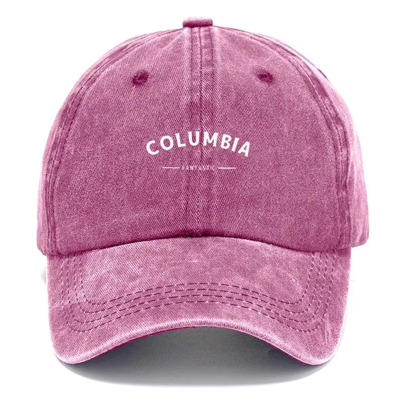 Minimalist Explorer Vintage Washed Cotton Baseball Cap Adjustable Distressed Trucker Hat for Men Women Outdoor Adventure Sun Hat