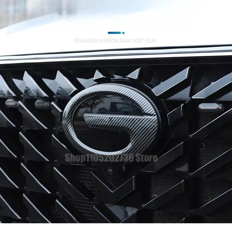 for GAC Trumpchi GS8 ES9 2022 2023 2024 2025 Tailgate Insert Letters Fits Carbon Black Badge 3D Raised Emblem
