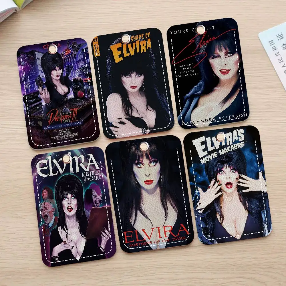 

Брелок-картхолдер E-Elvira M-Mistress D-Dark для банковских, автобусных, ID и кредитных карт