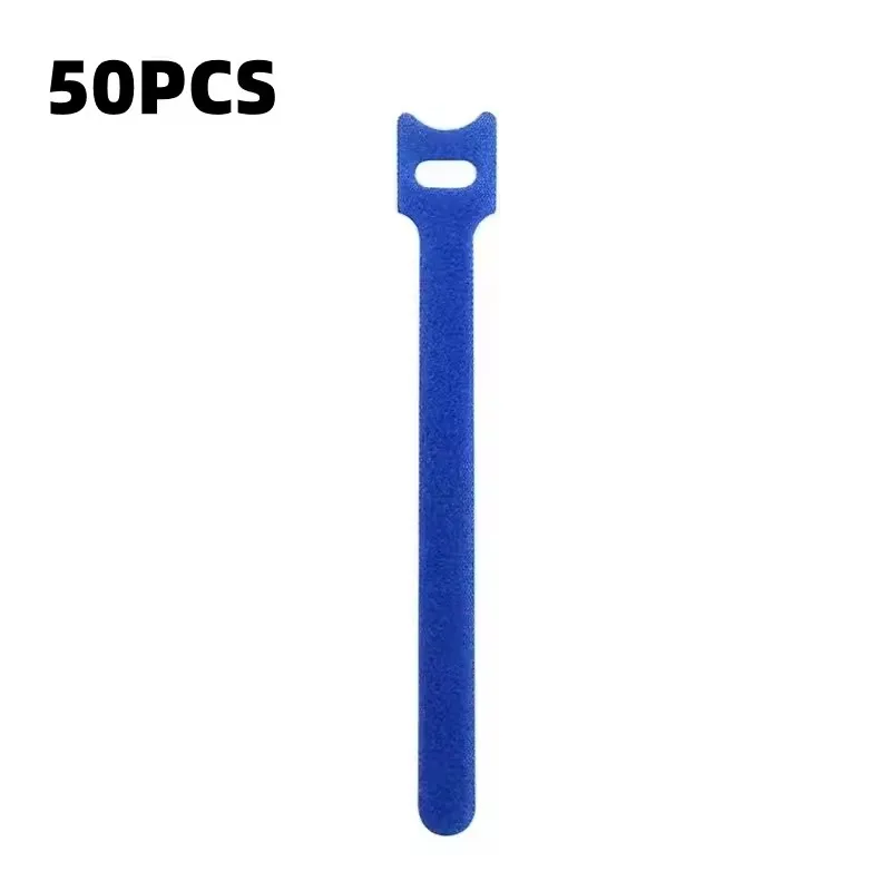 10/30/50 Stück USB-Kabel-Organizer, Kabelbinder, Kabelmanagement-Halter, wiederverwendbarer Clip-Schutz, Nylonband, Maus-Kopfhörer-Klebeband