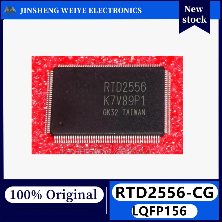 (1/5 piece) Brand new original RTD2556-CG RTD2556 QFP156 LCD screen chip in stock.