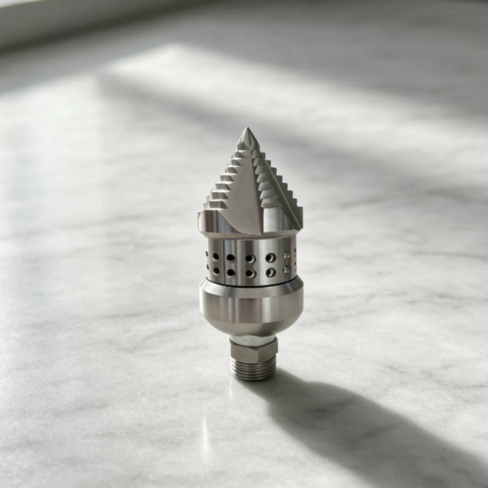 Nozzle with Rotary Head Rotating Rotary Spray Head Drain-Cleaning Nozzle High Efficiency Easy to Use for Plumbers