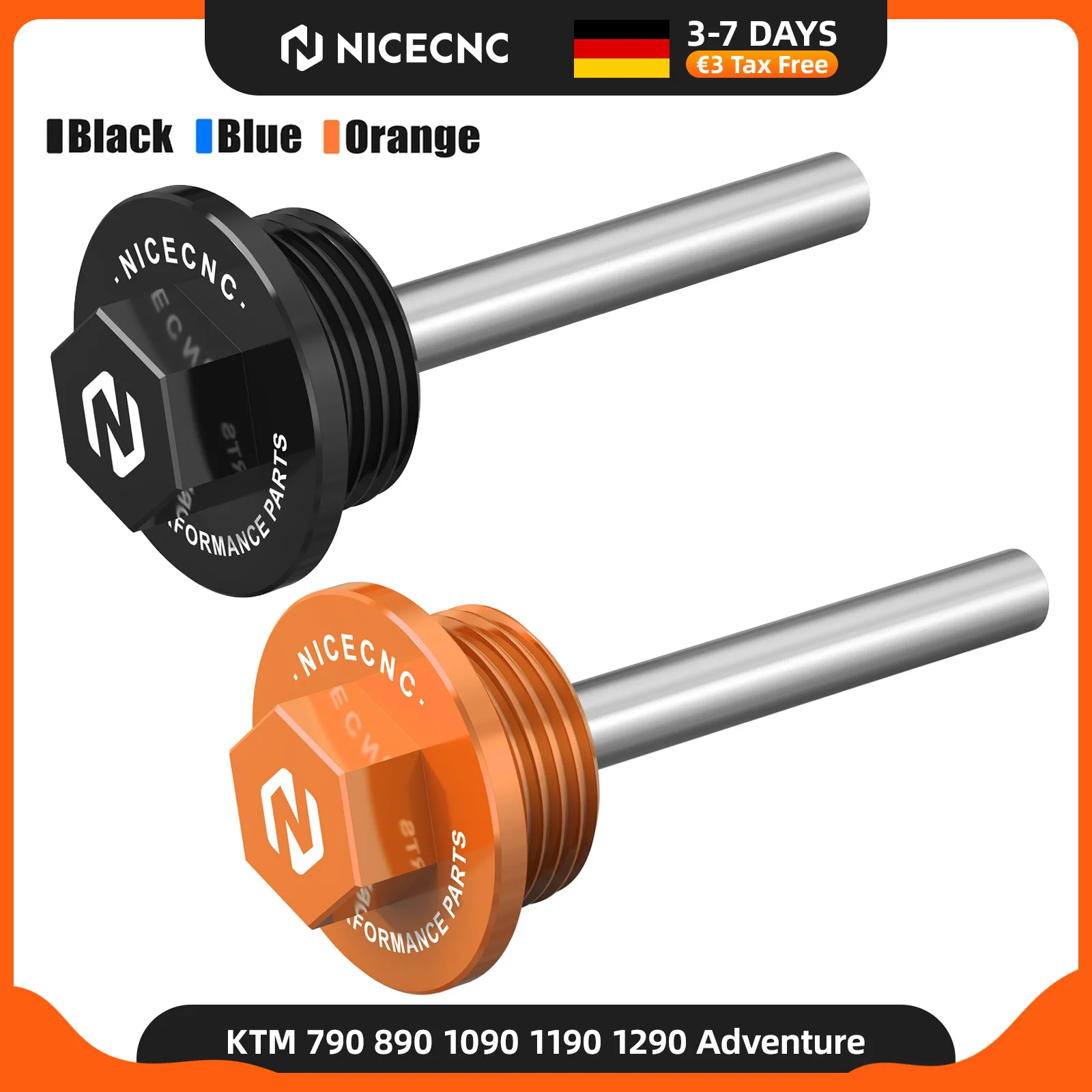 Image of Magnetischer Ölablassstopfen für KTM 790 Adventure R 2019-2020 790 Duke 2018-2024 890 Adventure 2021-2023 890 Adventure R 2021-2024 890 Duke R 2020-2023 1090 Adventure R 2017-2018 1190 Adventure/R