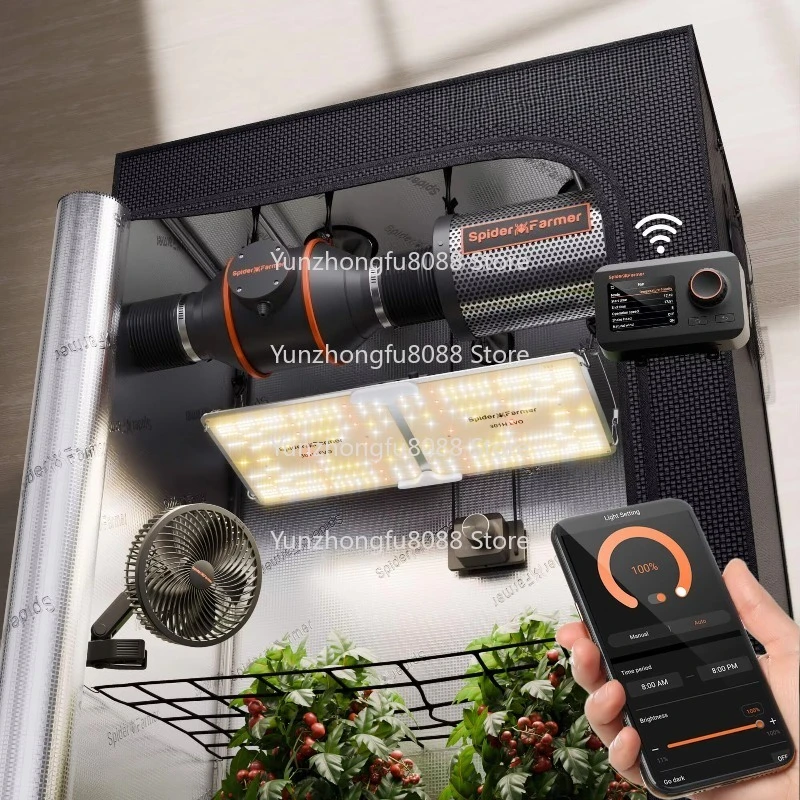 

60X120X180 Умная палатка для посадки в помещении, полный комплект гидропоники