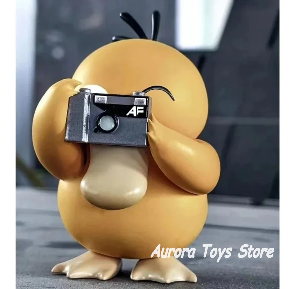 

10cm/3.94in Anime Pokemon Figure Camera Psyduck Action Figure Pvc Model Statue Collection Desk Ornament Toy Gifts