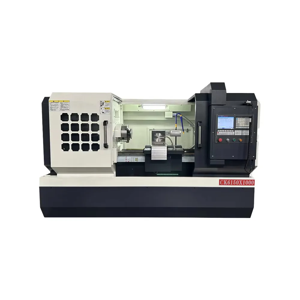 Flat Bed Cnc Ck6150 Ck6163 Hine For Metal CNC Lathe