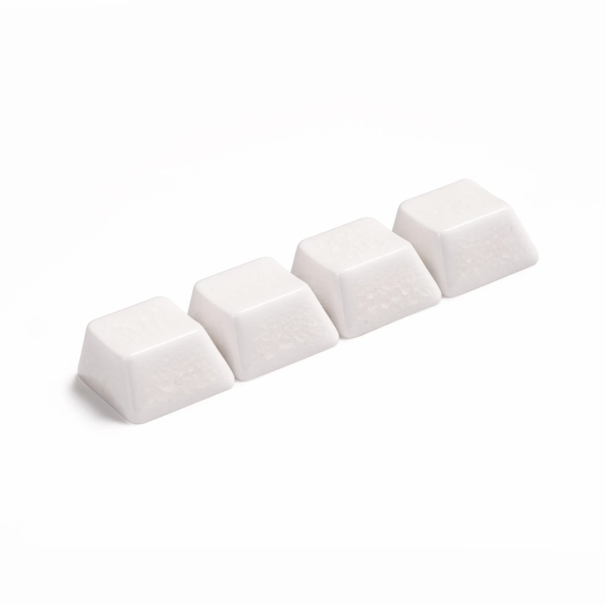 LOBO Crack Ceramic Keycap Multi-color Original Highly Smooth Uniform Translucent Custom Keycaps for Mechanical Keyboard Caps DIY