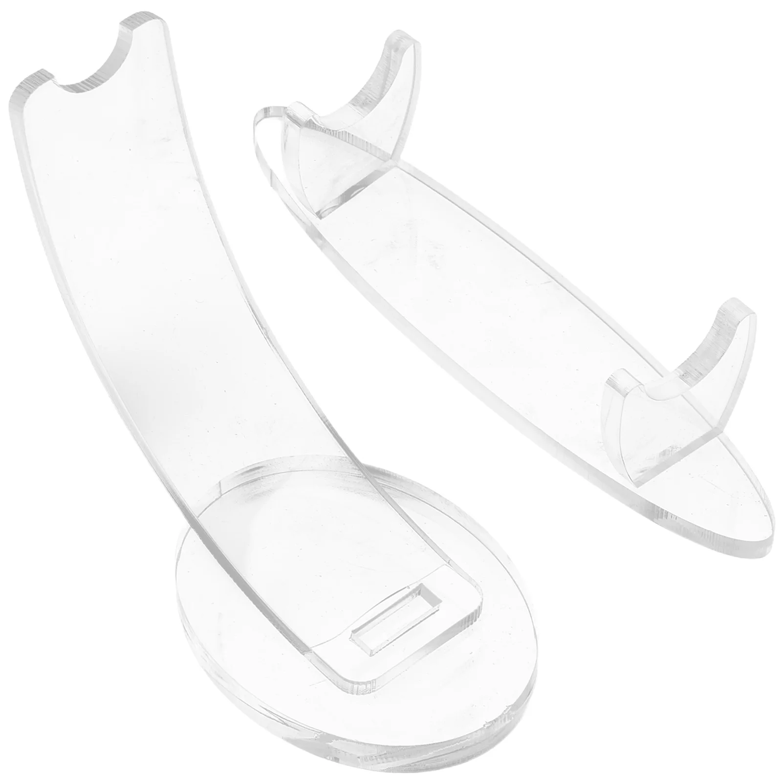 2 Buah Tempat Pena Akrilik Transparan Vertikal untuk Pena Fountain, Ballpoint, dan Rak Organizer Kuas Makeup