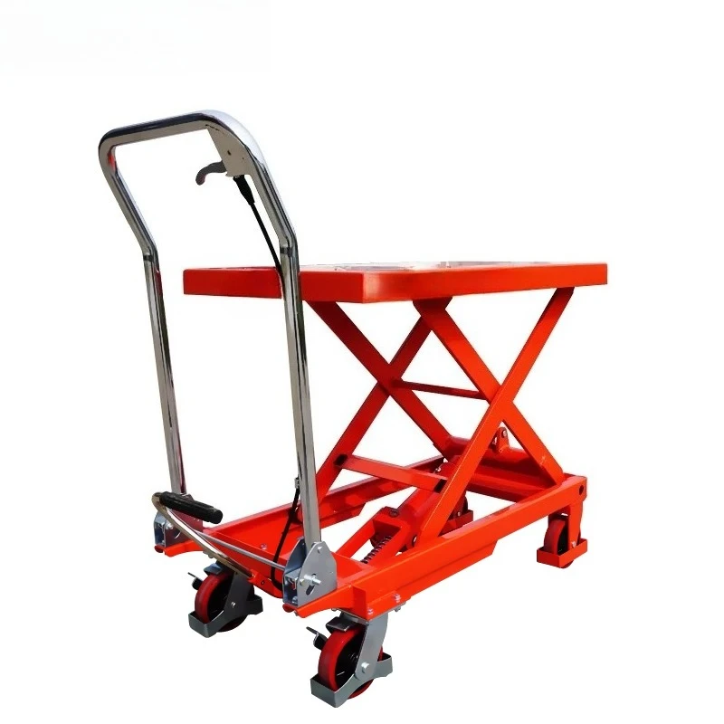 Manual platform truck Hydraulic truck Lift truck Mobile
