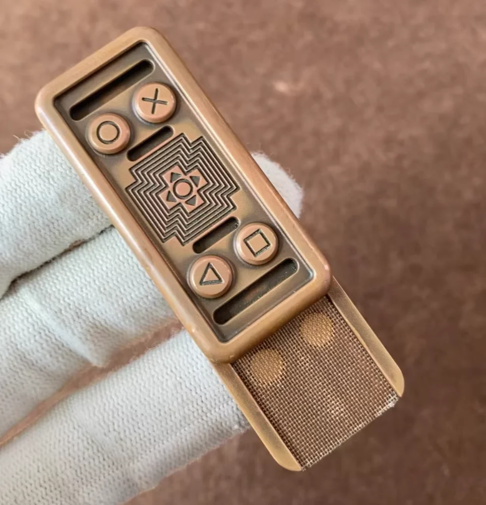 Used EDC Jianfeng Copper Gamer fidget slider Decompression toys