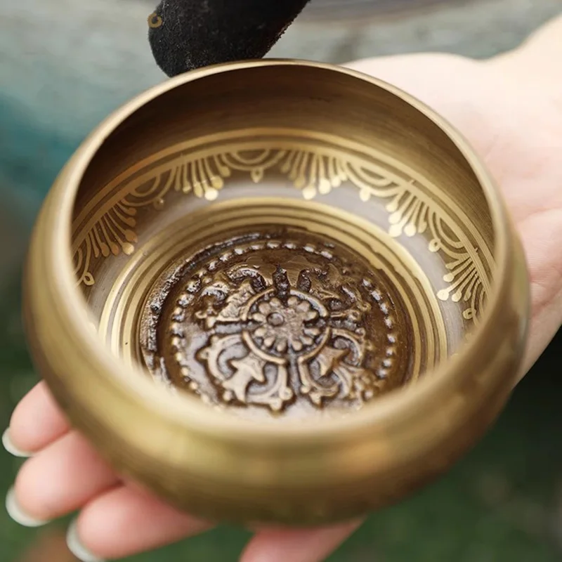 

Nepal Tibetan Singing Bowl Buddhist Yoga Meditation Singing Bowl Fengshui Spiritual Mindfulness Cuenco Cuarzo Sound Healing