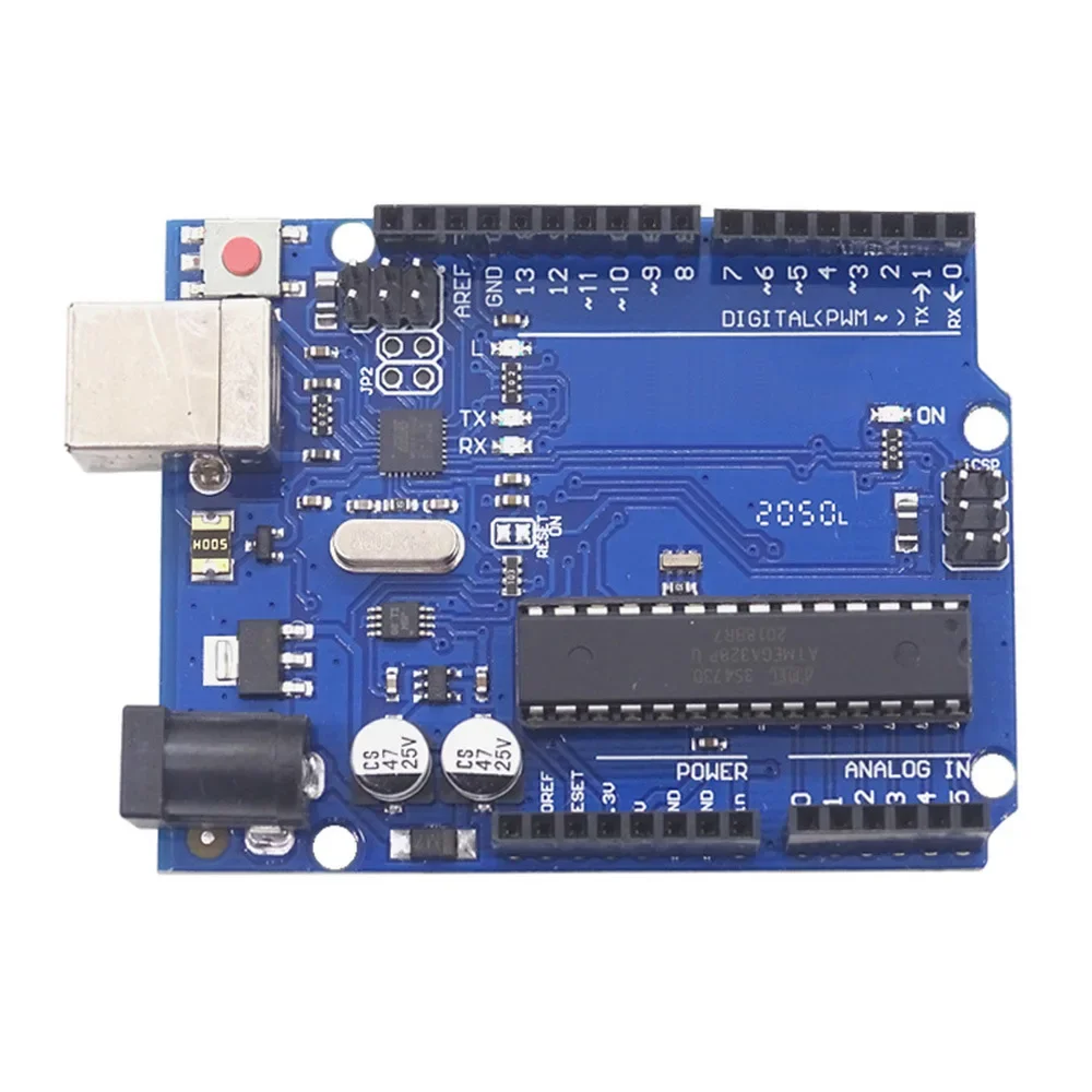 1-5PCS UNO R3 Development Board DUE 2012 ATmega328P CH340G / ATEGA16U2 R3 For Arduino UNO R3 With Straight Pin Header with Cable