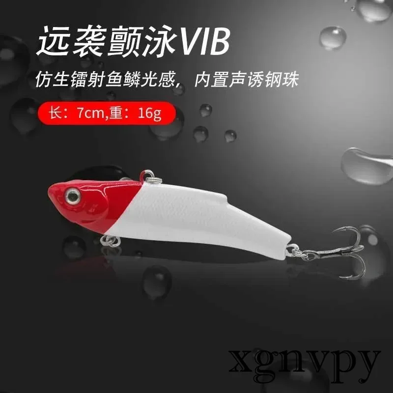 xgnvpy Iron Road Bait Vib Long Throw Warp-mouth Bass Metal Bait Fresh Water Sea Bionic Soft and Hard Bait Wild Fishing Gear