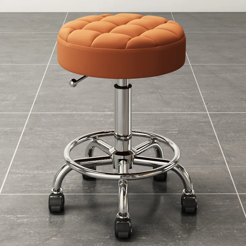 

Табурет на шкиве, вращающийся подъемник, круглый табурет, туалетный стул для макияжа, парикмахерский стул, барный стул, большой рабочий стул, стул для волос
