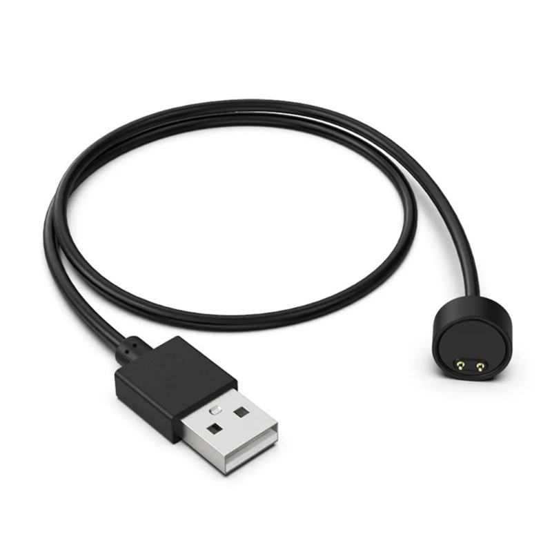 55cm USB Cable for MiBand 5 6 7 Charging Adapter Wire Cord