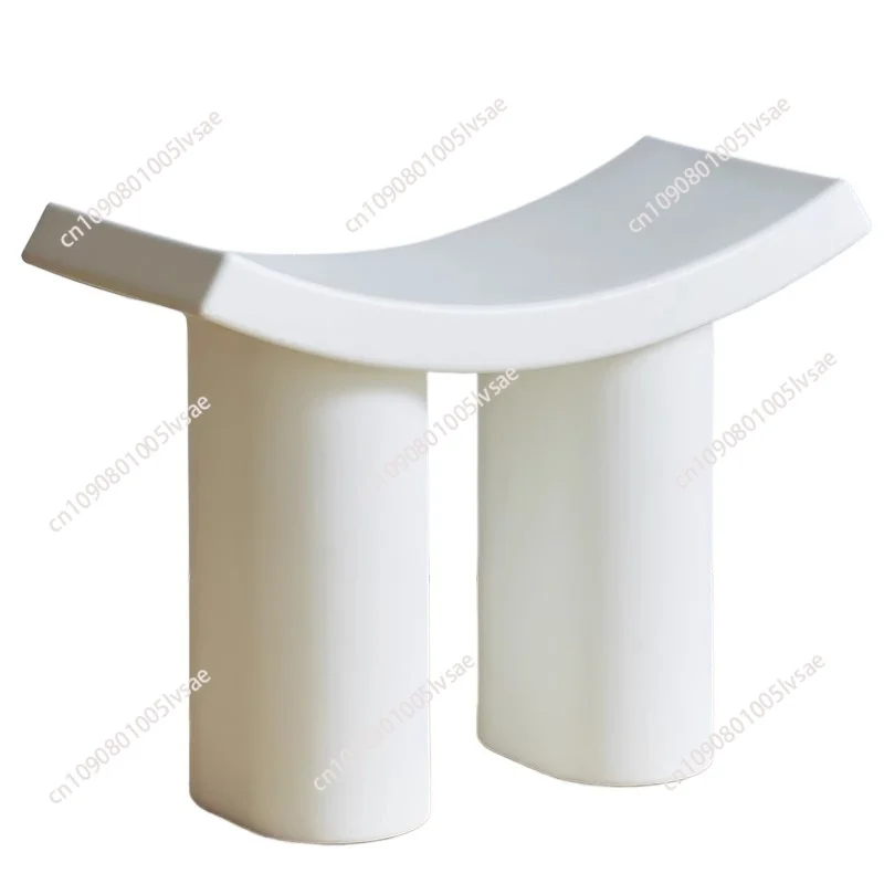 Little Elephant Legs Shape Shoe Changing Stool Household Indoor and Outdoor Plastic Bedroom Low Makeup Bench Dressing Stools ins