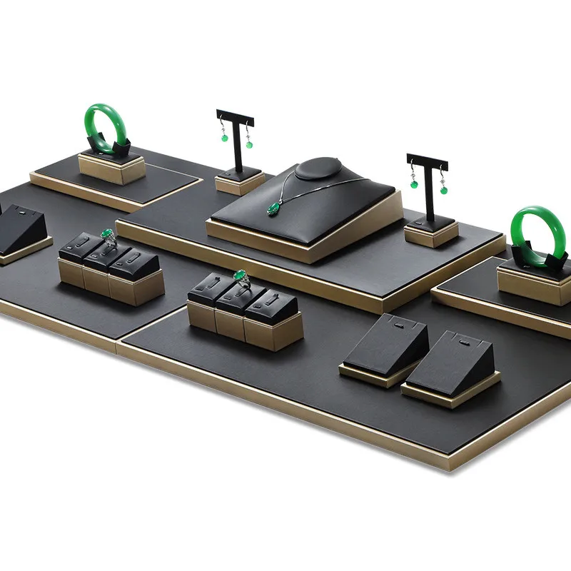 

Jewelry Counter Window Display Props exhibitor Set Ring necklace Holder earring bracelet organizer Stand Jewelry Storage Accesso