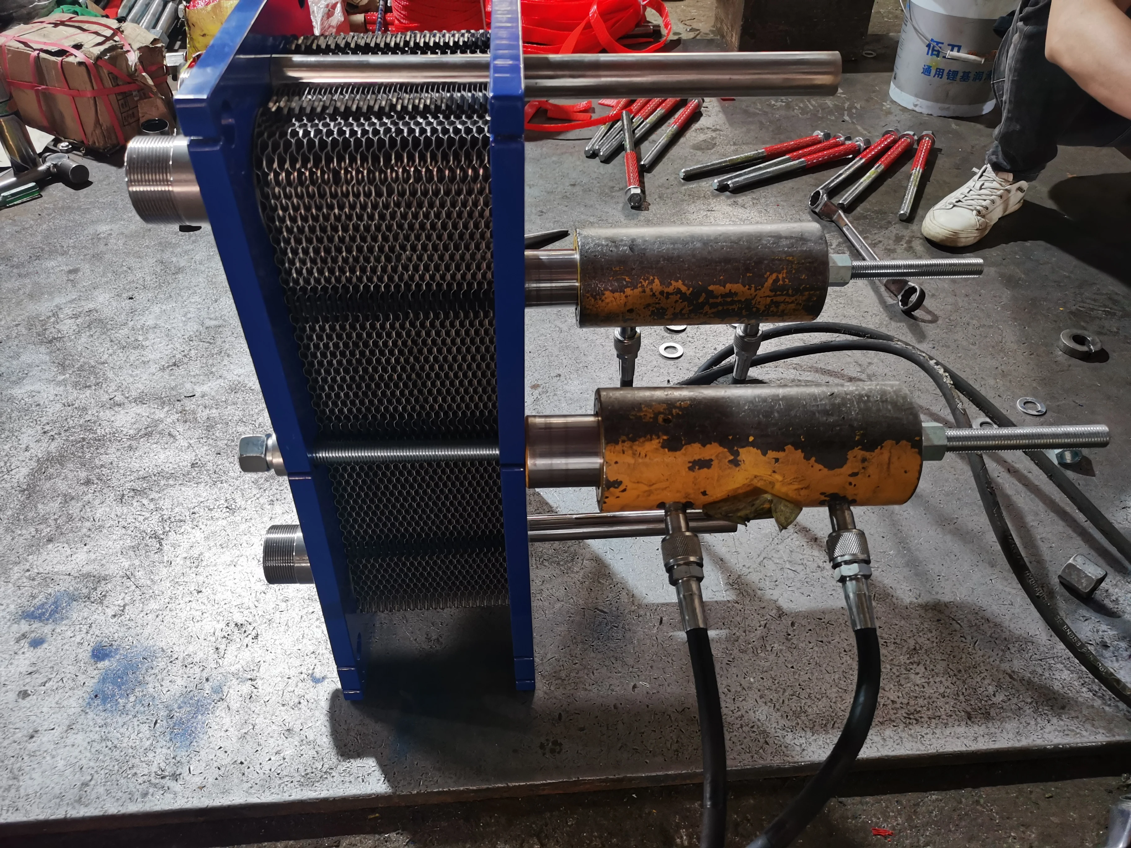 Substituição de sistemas HVAC sustentáveis do trocador de calor da placa de metal de alta eficiência por atacado para peças de troca de calor de refrigeração