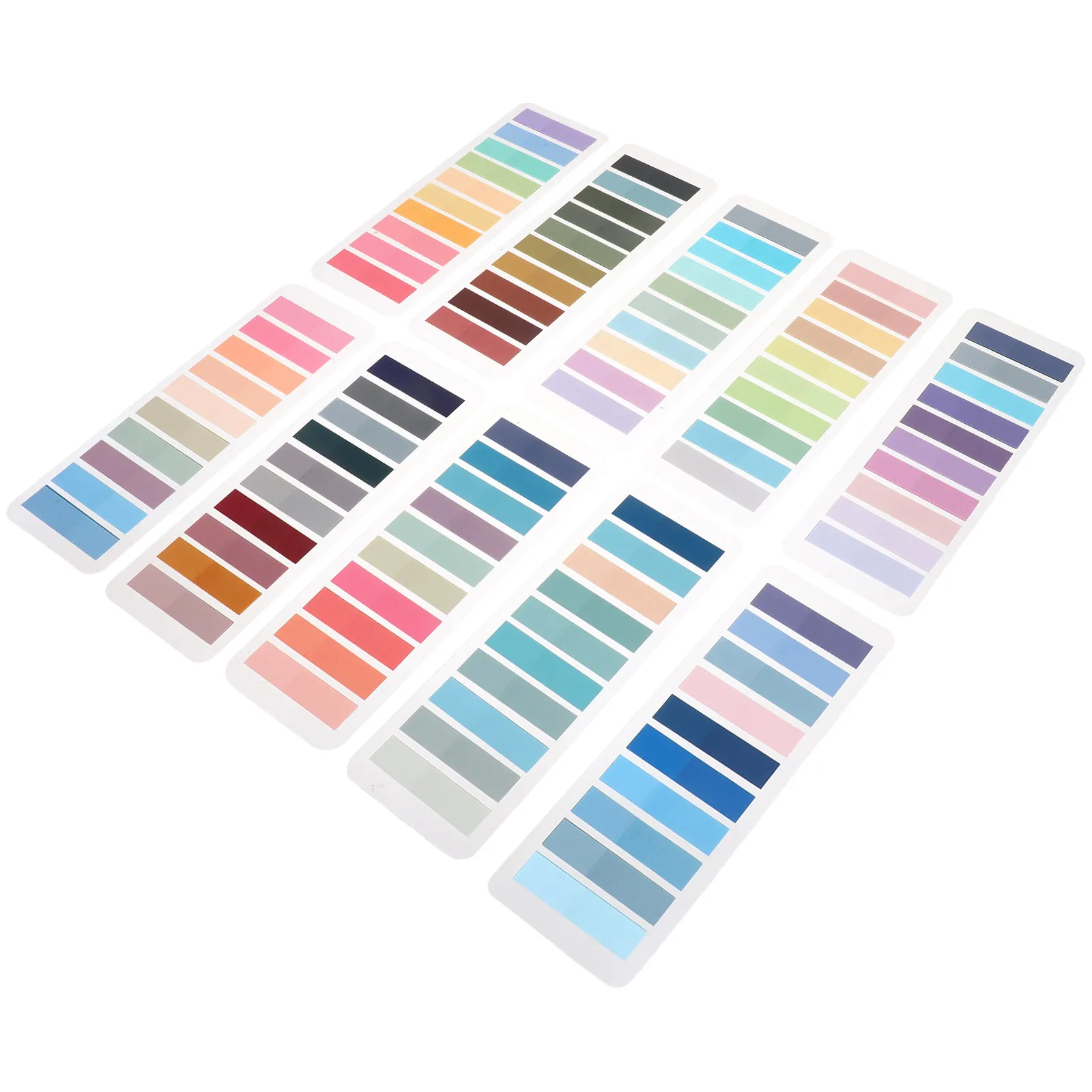 

2000Pcs Colored Index Tabs Stickers Easy-Remove Adhesive Page Markers for Textbook Classification Notebook Sorting File