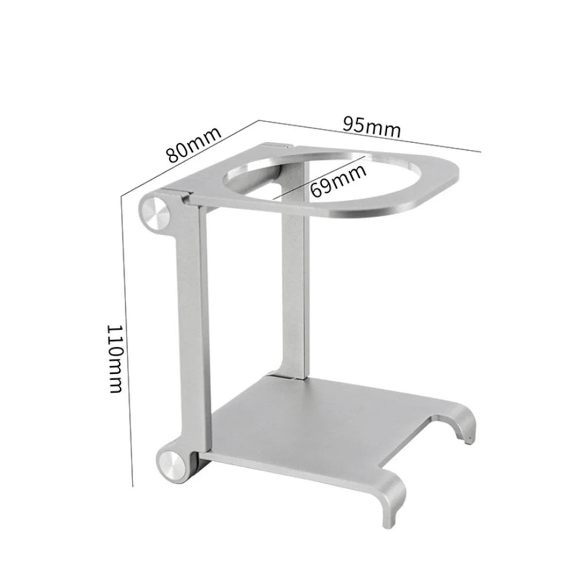 X07A Foldable Coffee Drip Holder Aluminum Alloy Support Stand Espresso Portable Travel Outdoor Using Tool Coffee Machine Rack