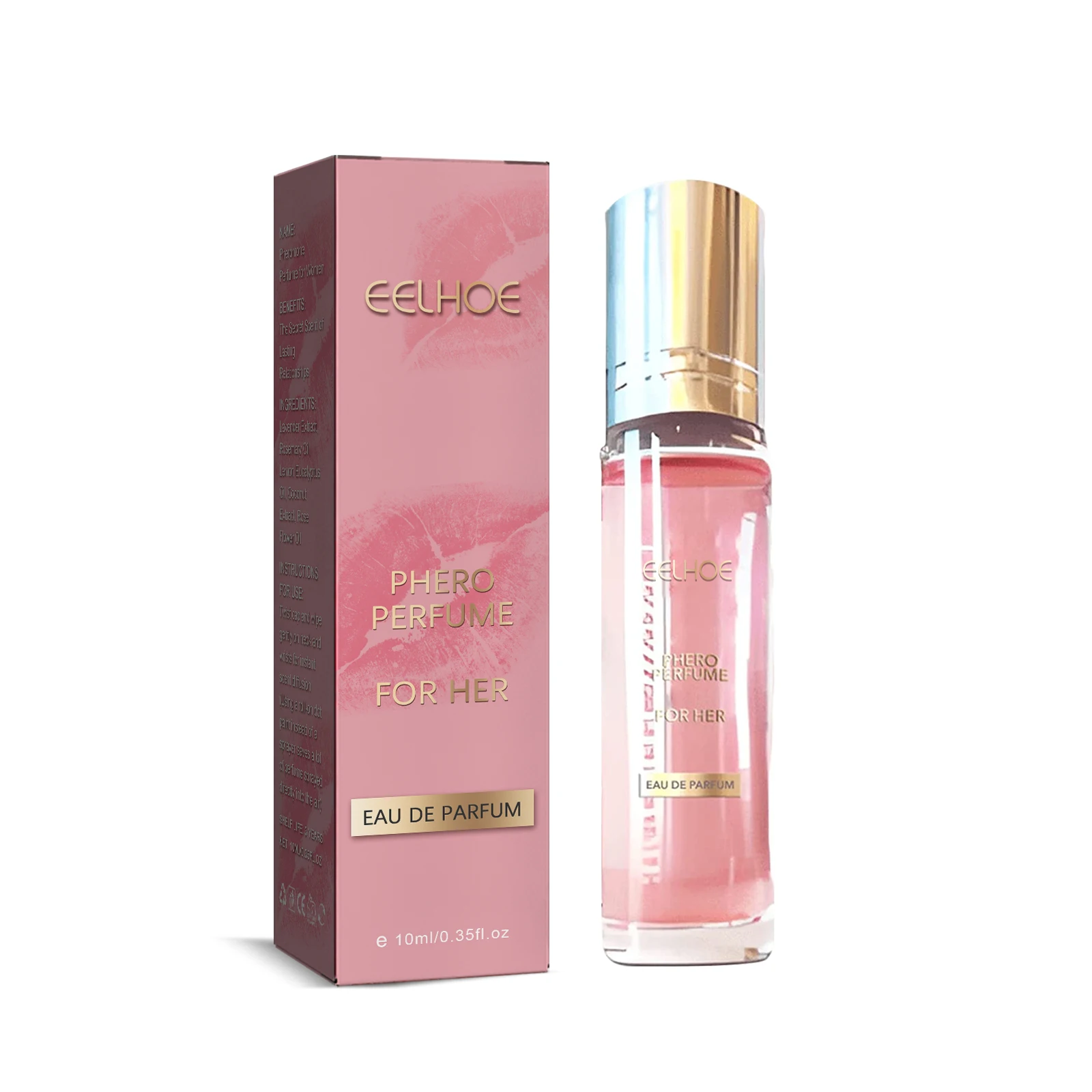 Perfume For Man, Enchanting Floral Bouquet With Rose, Jasmine&Vanilla Long-Lasting Pheromone-Infused Fragrance