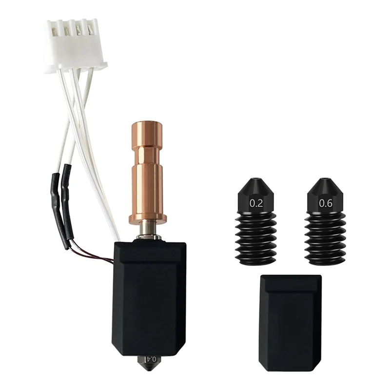

ABKU-Upgrade Hardened Hotend For Kobra-S1 Combo Hot End Print Head Extruder Hot End With Extra Nozzles