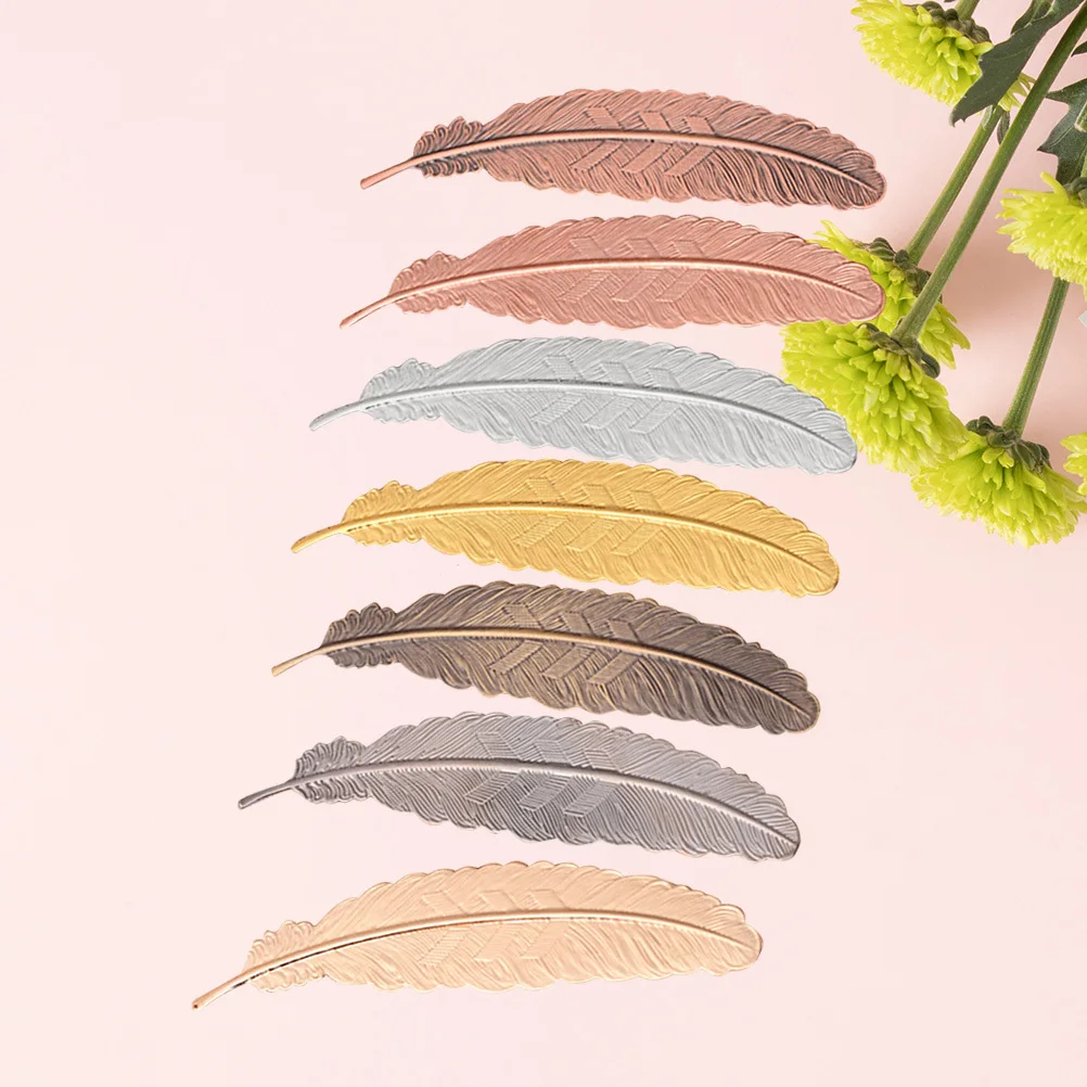 6 قطع من الإشارات المرجعية المطلية بالفضة بتصميم علامات الصفحة الأدبية للقراء والطلاب والكتابين والخريجين مجموعة هدايا نحاسية