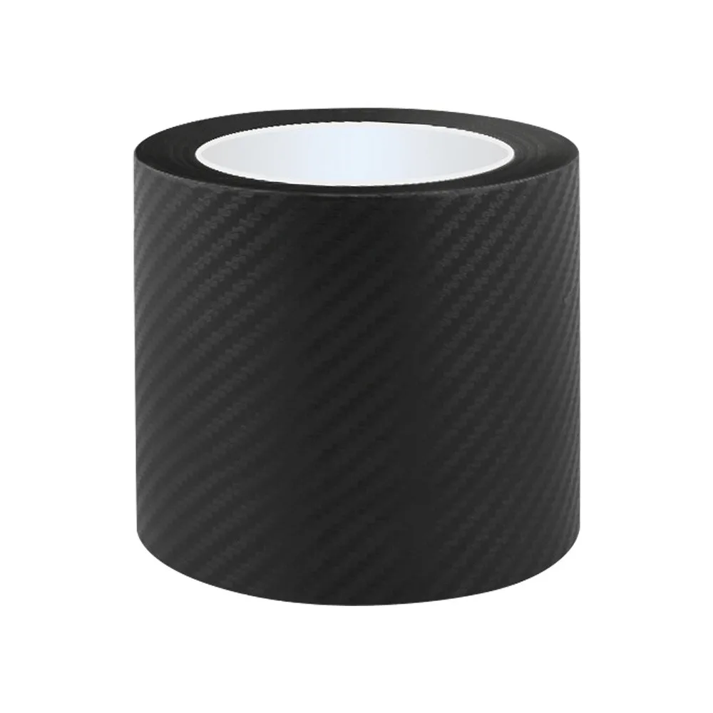 شريط نانو من ألياف الكربون ملصق سيارة ثلاثي الأبعاد ذاتية اللصق حماية متينة حامي مرآة الباب عتبة جسم السيارة #4