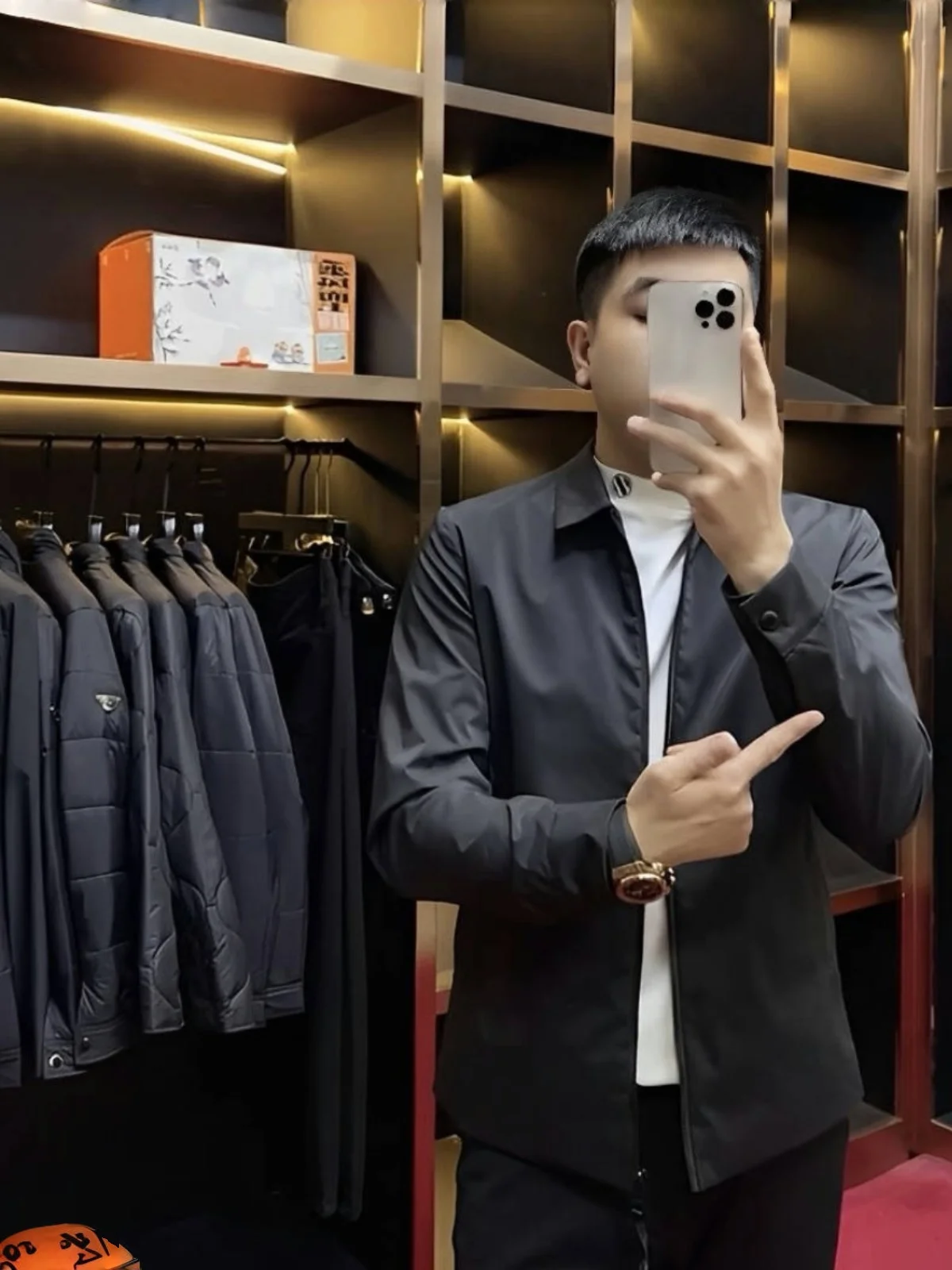 

Мужская повседневная куртка Slim Fit, модная, однотонная, для весны и осени, для молодежи, городской стиль, антибактериальная, на молнии