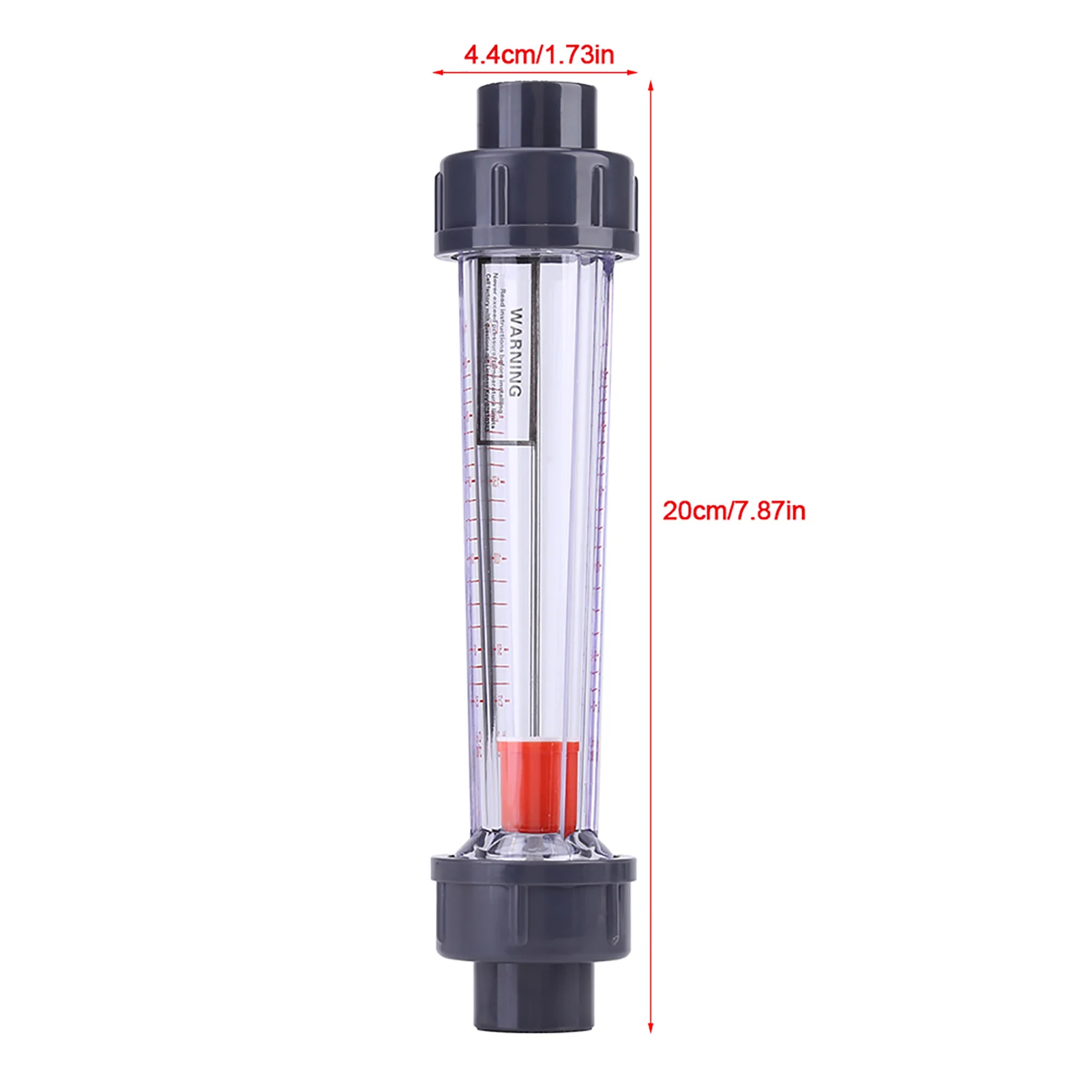 Instantaneous Flowmeter Plastic Tube Type LZS-15 25-250L/H Instantaneous Water Flow Meter Flowmeter For 20mm Diameter Tube