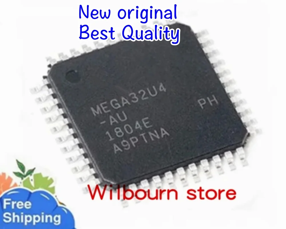 5PCS~20PCS/LOT 100% NEW ATMEGA32U4-AU MEGA32U4-AU MEGA32U4 -AU ATMEGA32U4-AUR TQFP44 Spot stock