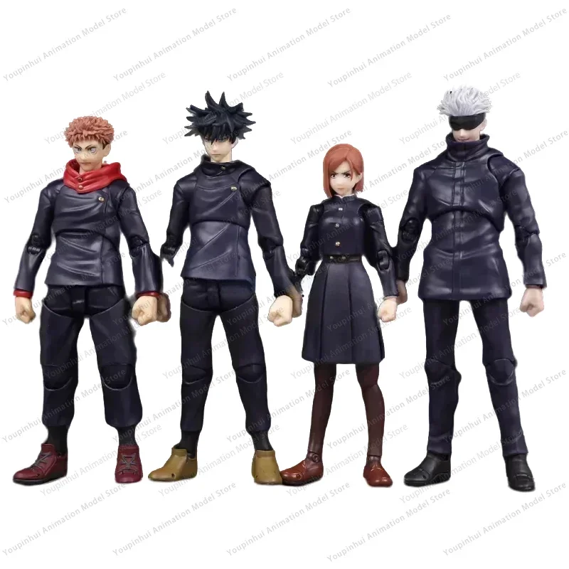 In stock original BANDAI Jujutsu Kaisen anime character SHF Yuji Satoru Gojo Sukuna Nobara action figure toy model collection