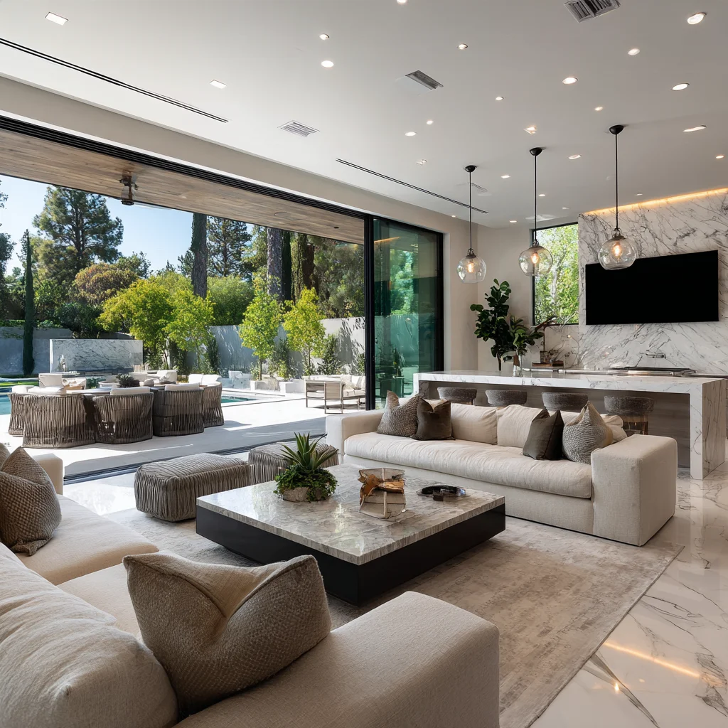 dj-Ultra-Luxury Modern Comfortable Custom Mansion Premium Sofa Whole Home Living Room Furniture Solutions Developers Villas！