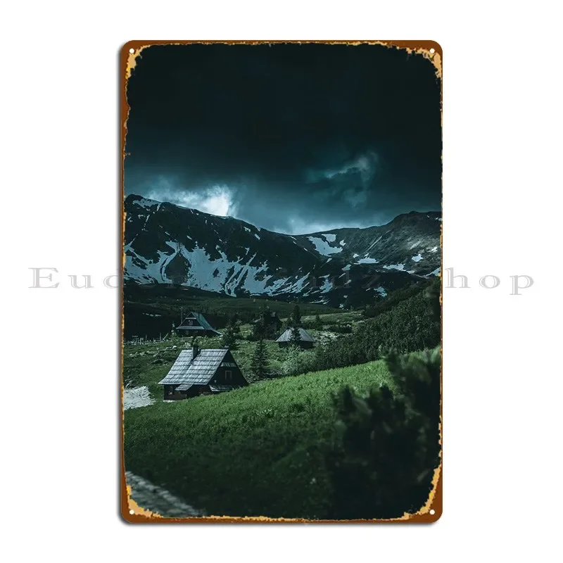 The Hut Metal Plaqu… - image