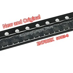 50PCS 2N7002K 72K 60V310mA N-Channel SMD SOT-23 Field Effect Tube New and Original