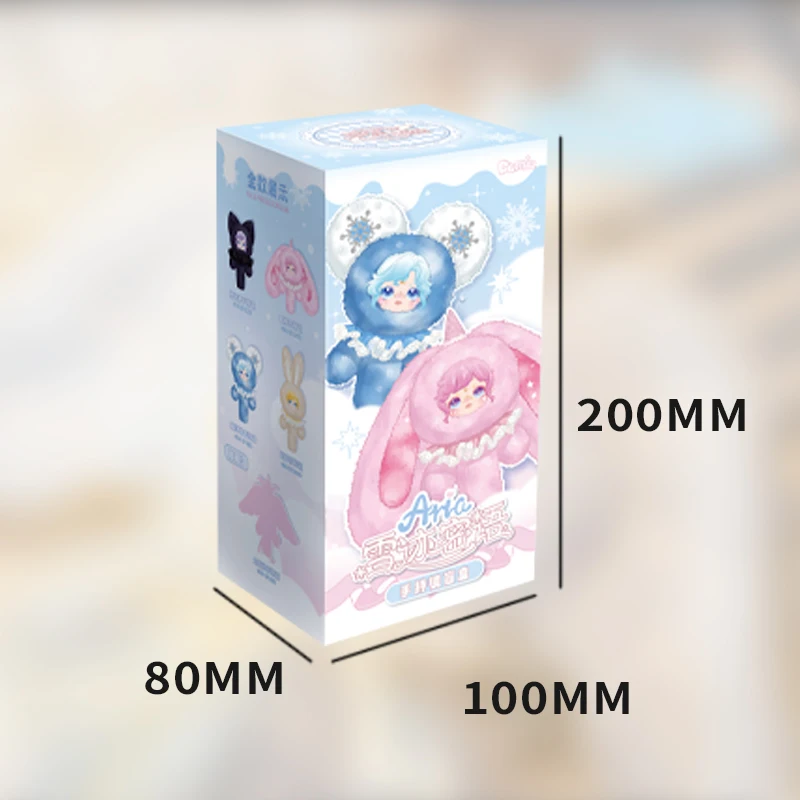 정품 Maytree Dumia 드림 시크릿 시리즈 만화 휴대용 거울 비닐 블라인드 박스 장식품 깜짝 크리스마스 선물 유행 장난감