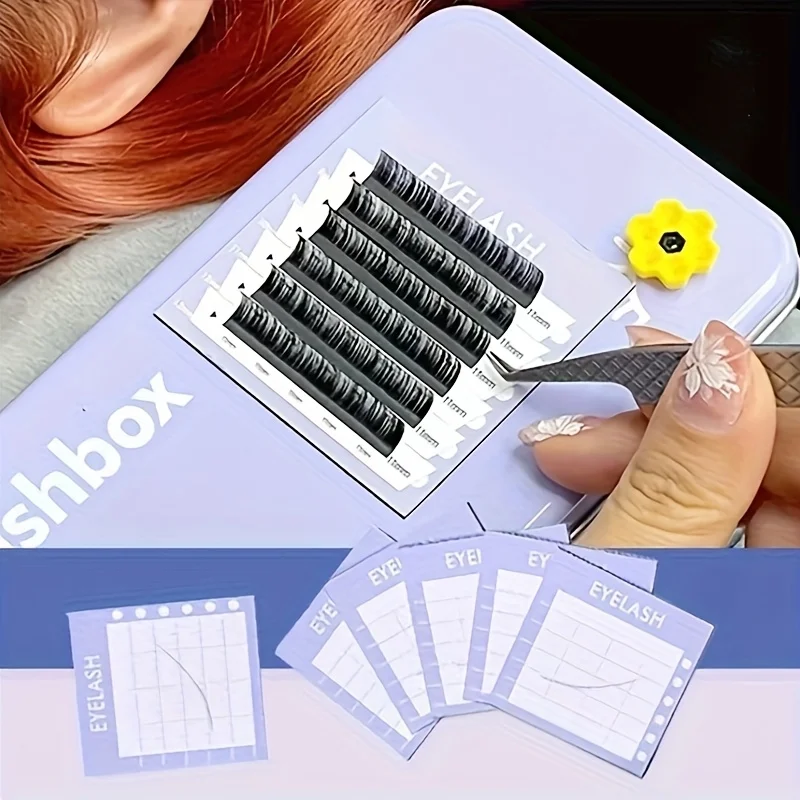 حقيبة تخزين تمديد الرموش المغناطيسية - وسادة مغناطيسية مقاومة للغبار لحماية الرموش وأداة التمديد #5