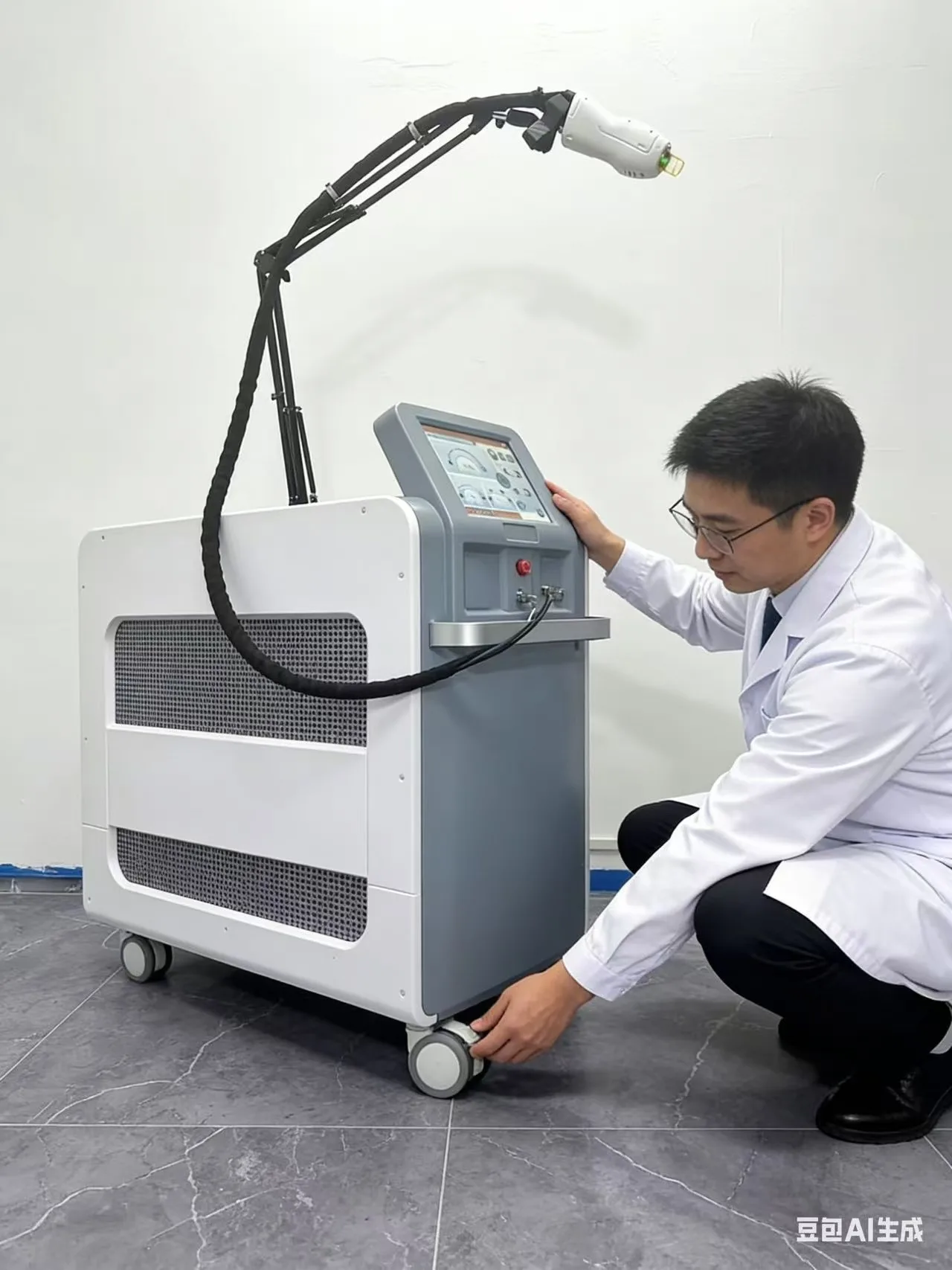 CE 2026 Professional Large Screen Alex 755Nm Machine Hot Sale Skin Rejuvenation Hair Removal Head Arm Feet-Cool Features IT