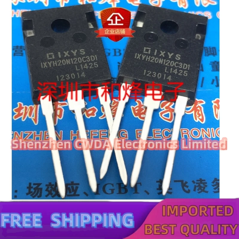 10PCS-20PCS IXYH20N120C3D1 TO-247 1200V 17A Auf Lager
