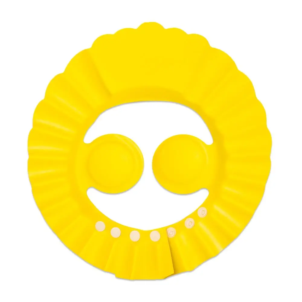 หมวกอาบน้ำกันน้ำ ปรับได้ ป้องกันน้ำเข้าหูและตา สำหรับเด็กชายและเด็กหญิง ใช้สำหรับสระผม