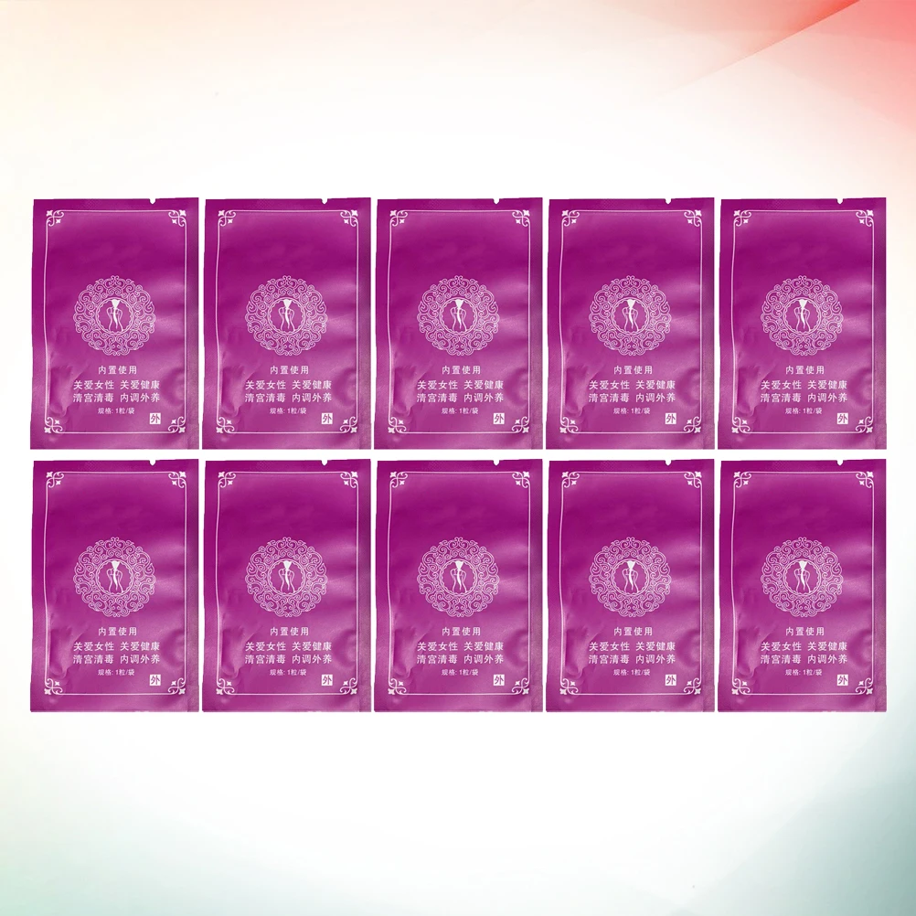 

10pcs Wan Pulling Thread Pill Uterus Cleaning Capsules Woman Intimate Care Natural Vaginal Detox Balance Safe