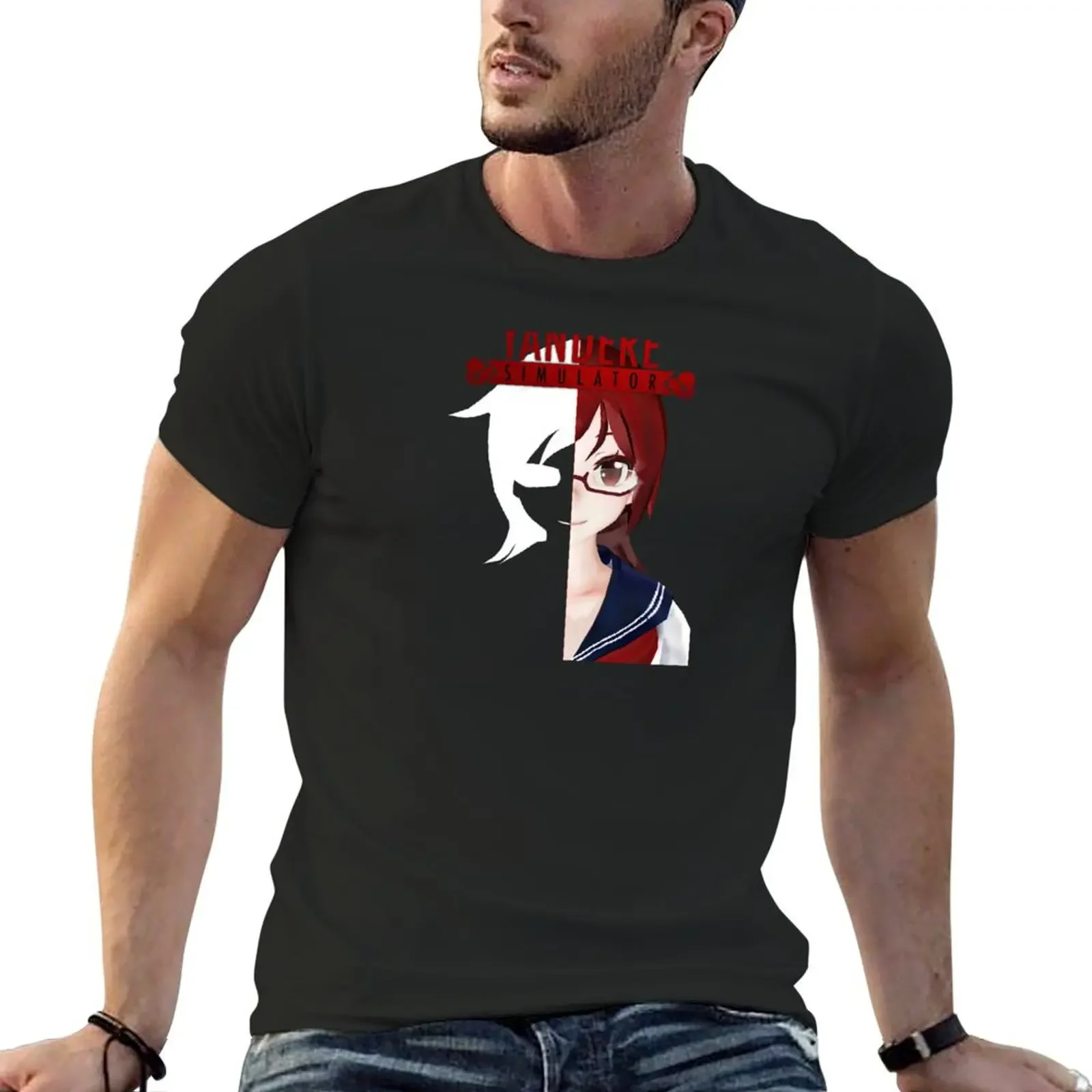 Yandere Simulator manga T-Shirt sweat Funny t-shirts customs design your own oversized t shirt men