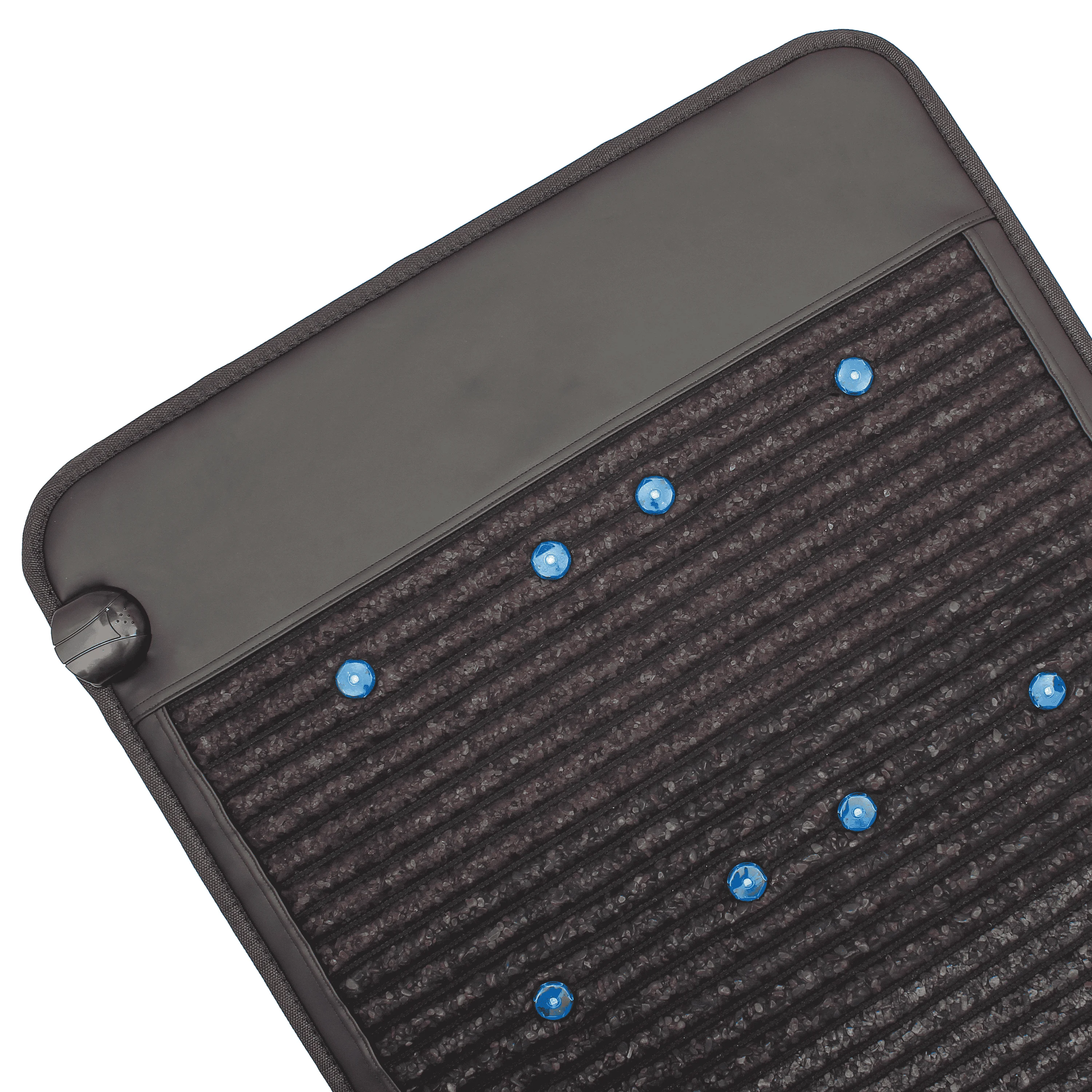 Luxuryade 2598 Heating Infrared BIO PEMF Mat Amethyst Chakras Therapy Massage Wellness Mattress