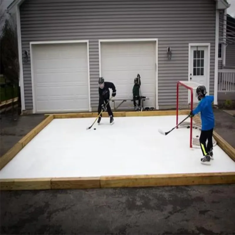 Good Quality Factory Hot Sale Customized Size Color Thickness Outdoor Indoor Synthetic Ice For Sale