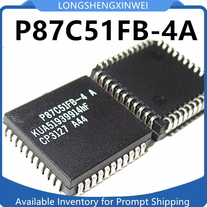 1PCS P87C51FB-4A P87C51FB PLCC New Microcontroller Chip Original