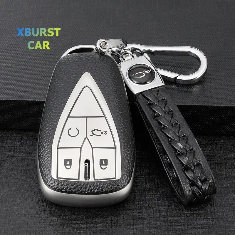 3/4/5 Buttons Car Remote Key Case Cover for Changan CS35 Plus CS55 Plus CS75 Plus 2019 2020 Key Shell Fob Bag Holder Accessories