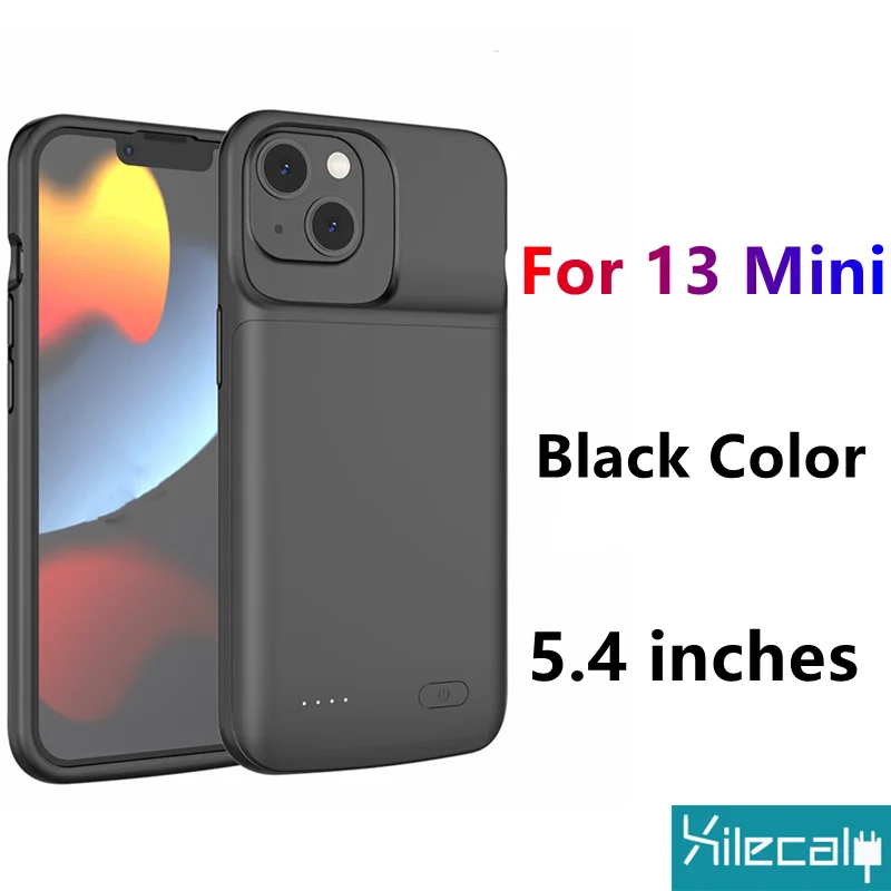 Xilecaly Batterij Case Voor iPhone 15 Pro Max 13 14 Pro 12 Mini Power Bank Opladen Power Case Voor iPhone XS Max XR 7 8 Plus SE2 3