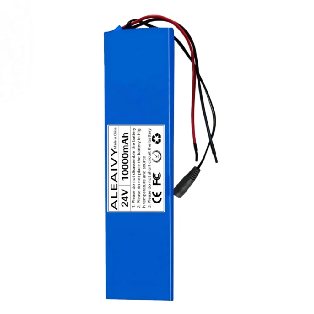 

24V Lithium Battery 7S3P 10Ah 250W 29.4V 10000mAh 18650 Cells with BMS suitable for 7S 24V electric tools, boats, scooters, etc