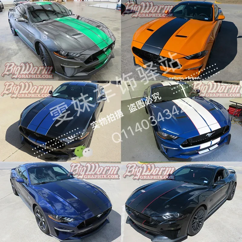 

Виниловые наклейки для автомобиля, наклейка на кузов для Ford Mustang pearance, модная спортивная наклейка по индивидуальному заказу, аксессуары из пленки